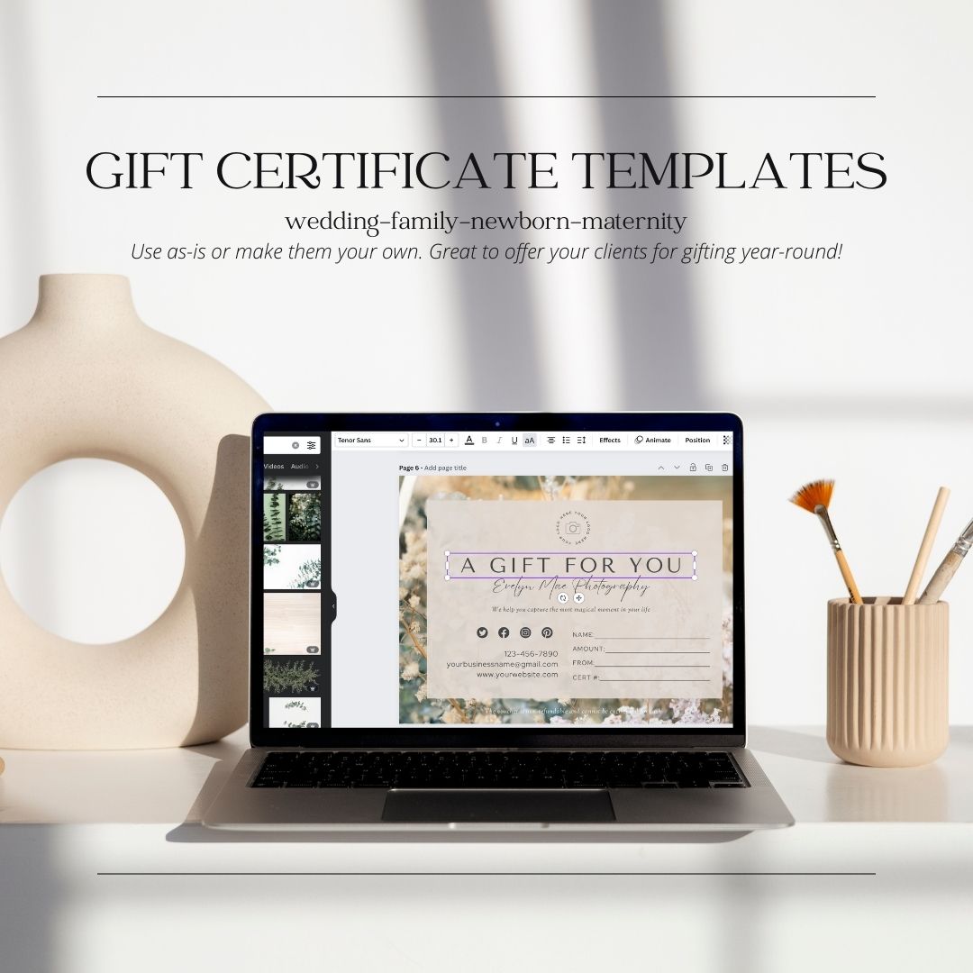 Gift Certificate Templates