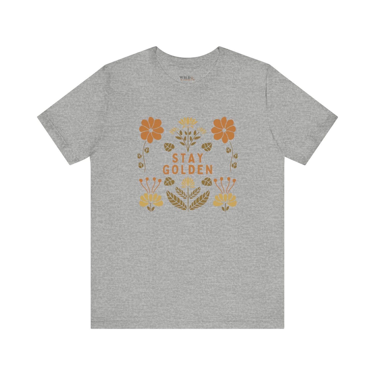 Stay Golden Vintage Floral Tee