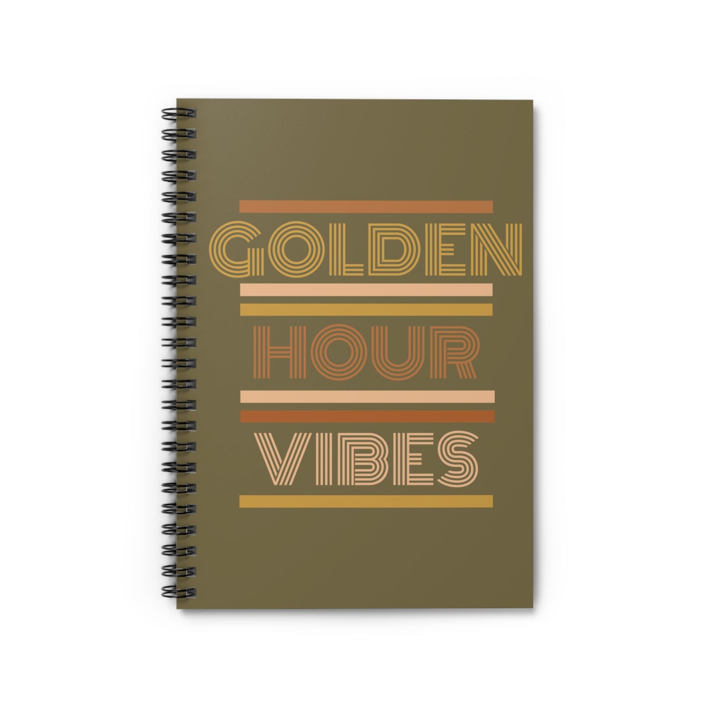 Golden Hour Spiral Notebook