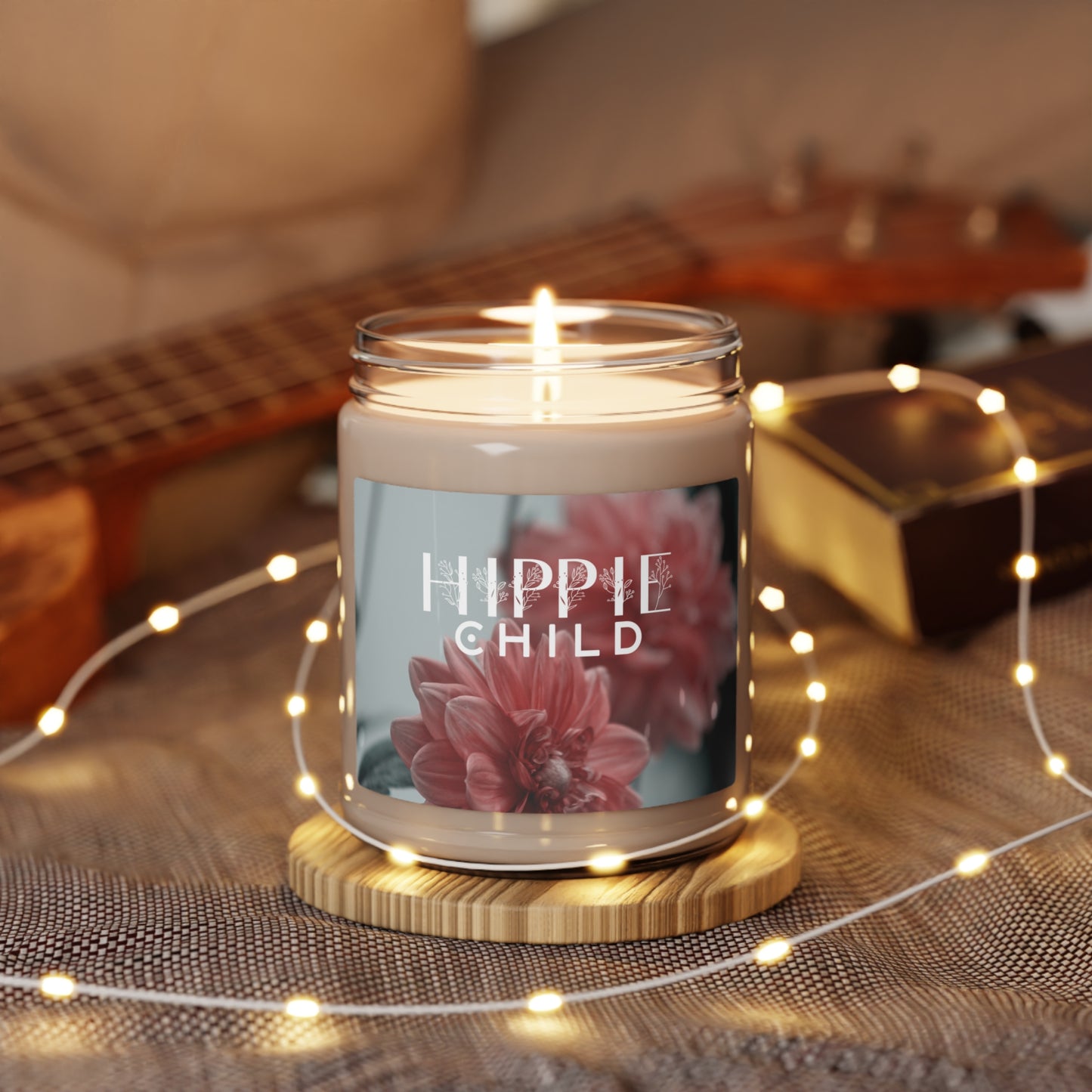 Hippie Child Scented Soy Candle, 9oz