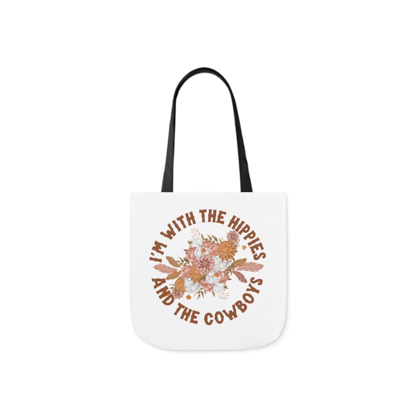 Hippies & the Cowboys Tote Bag