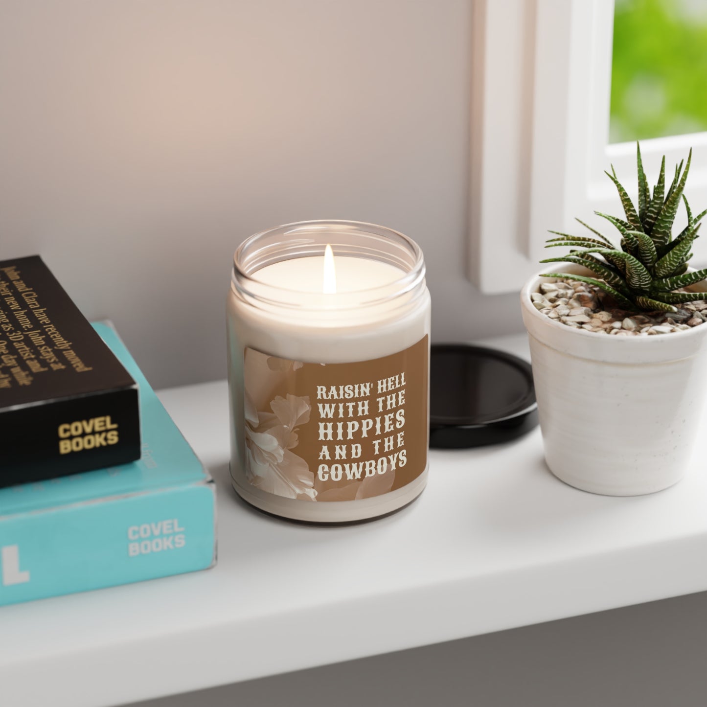 Hippies and the Cowboys Scented Soy Candle, 9oz