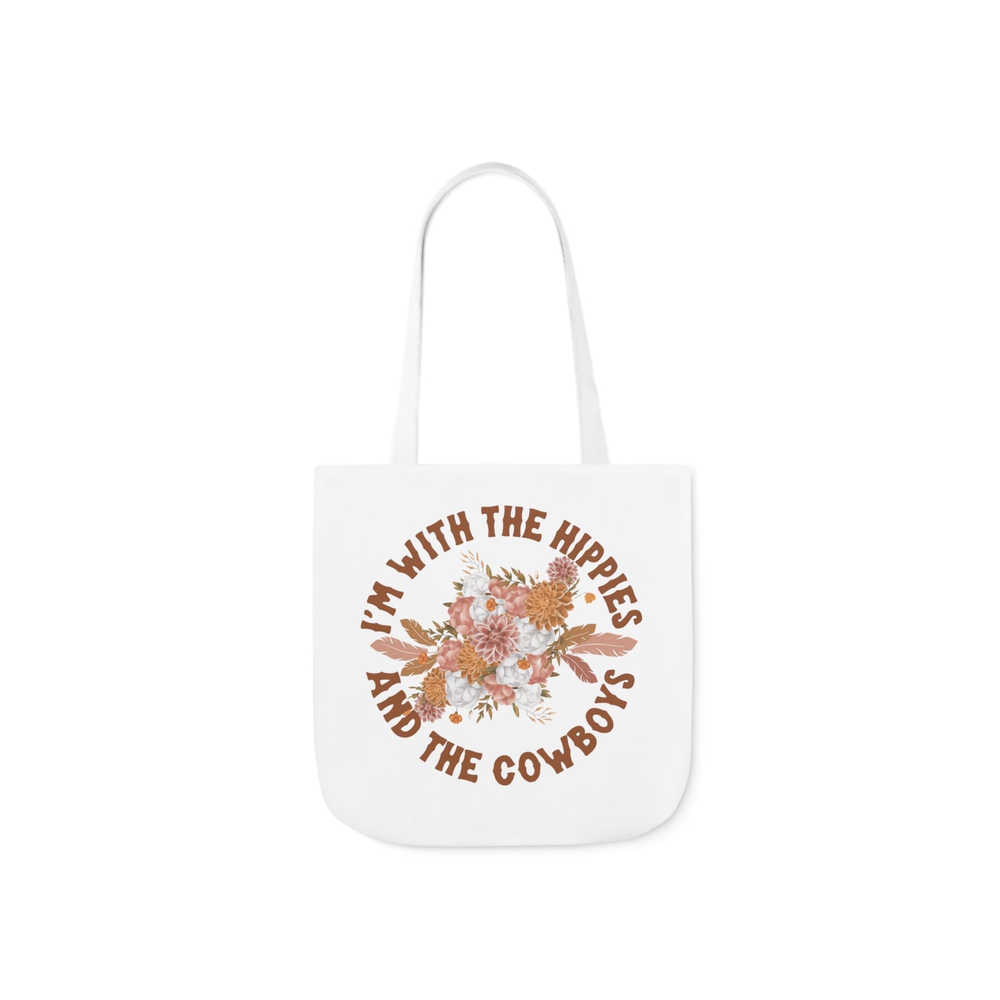 Hippies & the Cowboys Tote Bag