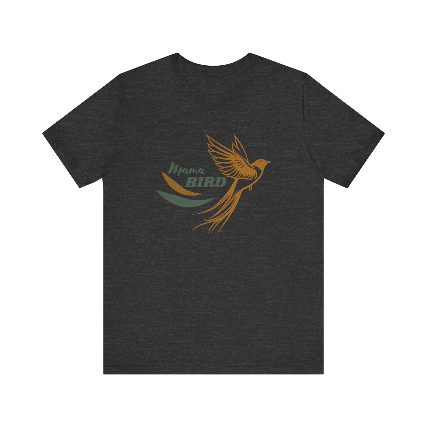 Mama Bird Jersey Short Sleeve Tee, Vintage Boho T-Shirt, Free Spirit, Mama Tee, Mother's Shirt