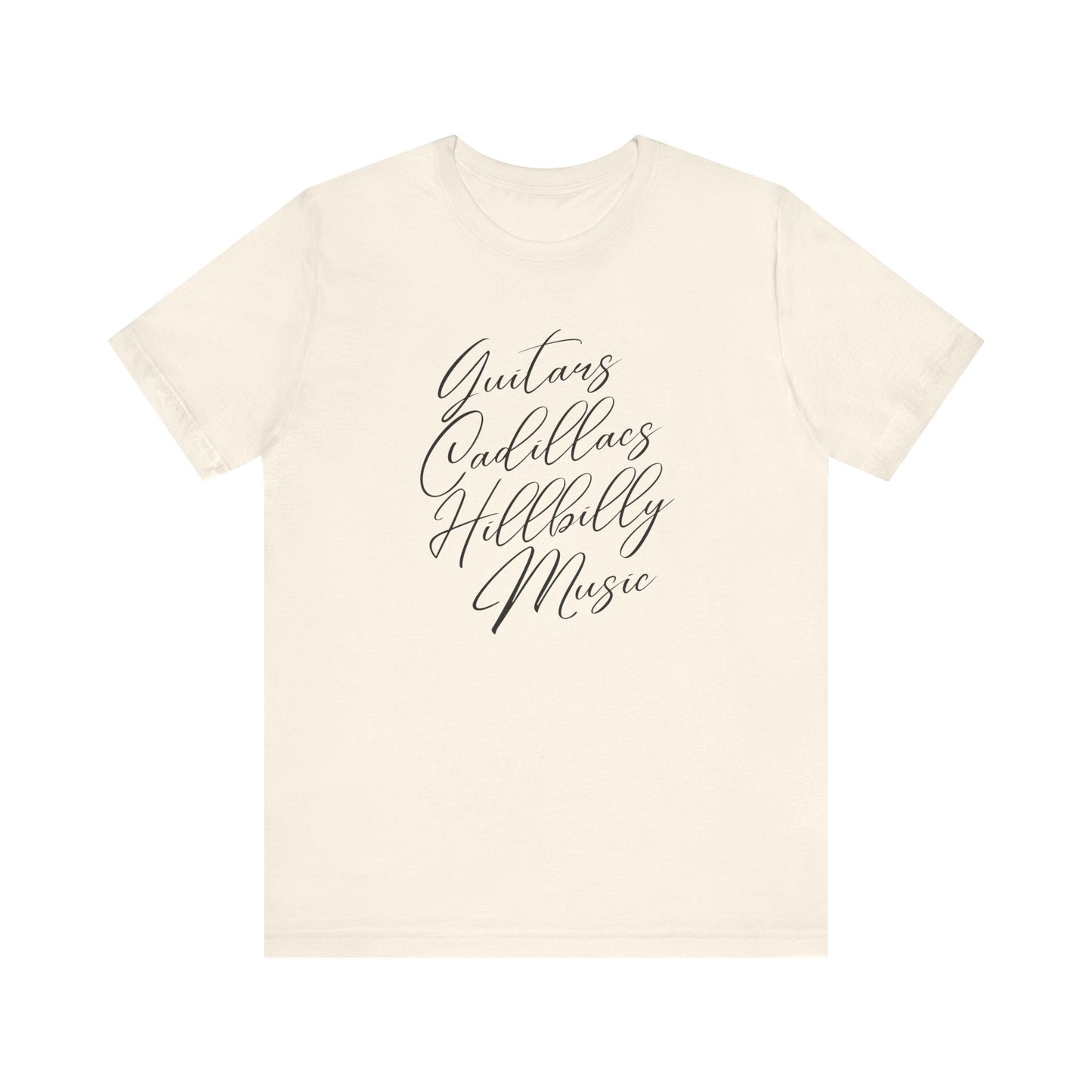 Guitars, Cadillacs, Hillbilly Music Tee