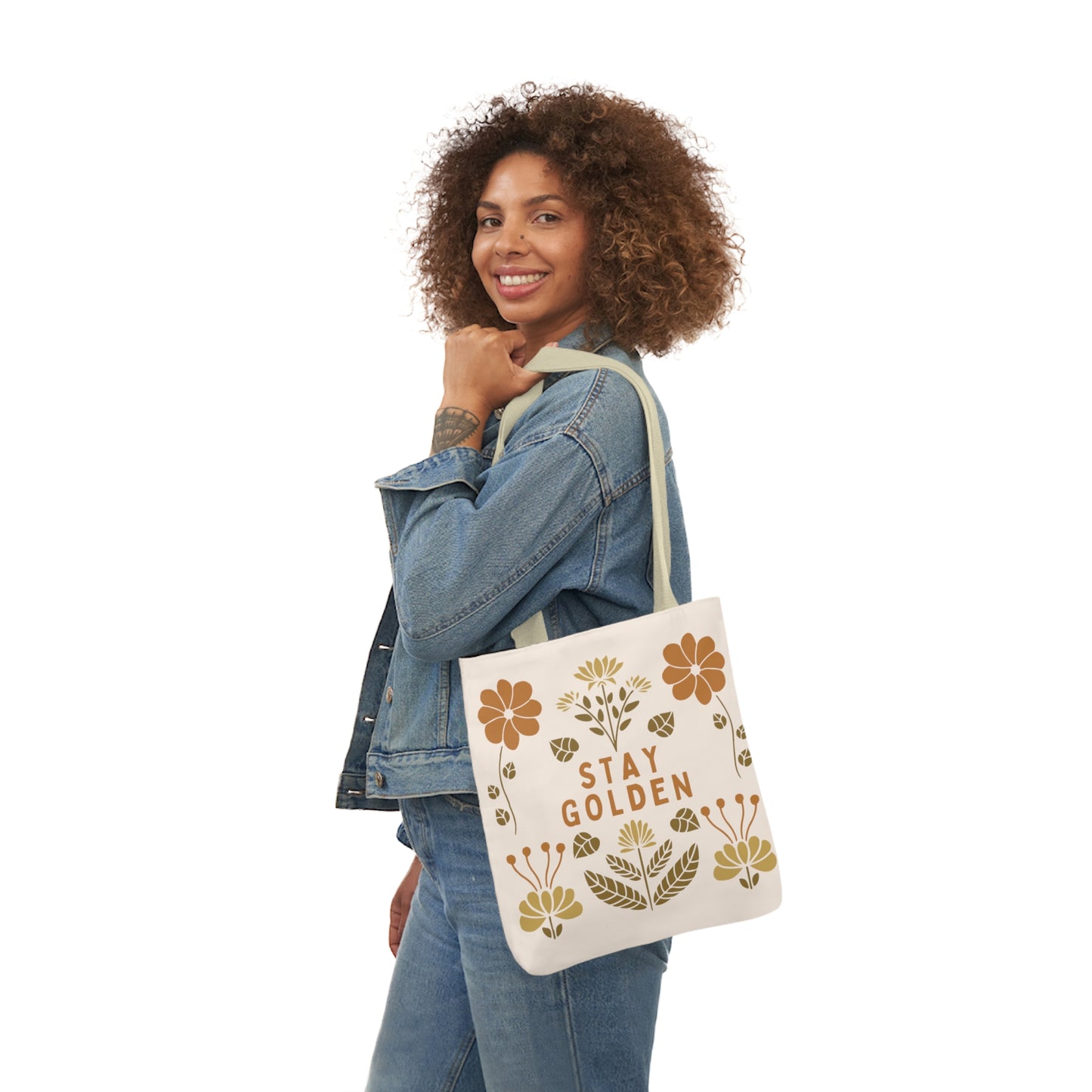 Stay Golden Tote Bag
