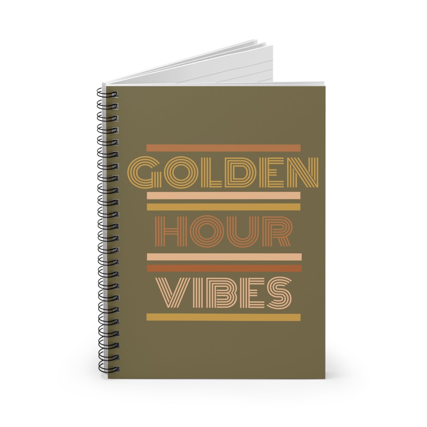 Golden Hour Spiral Notebook