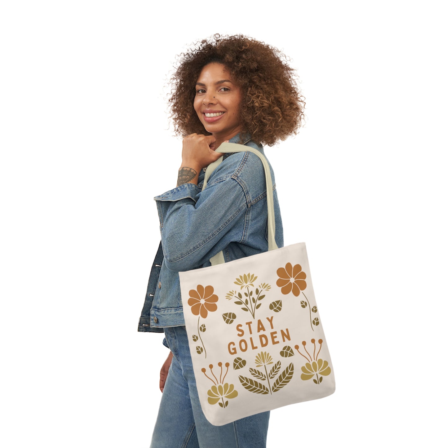 Stay Golden Tote Bag
