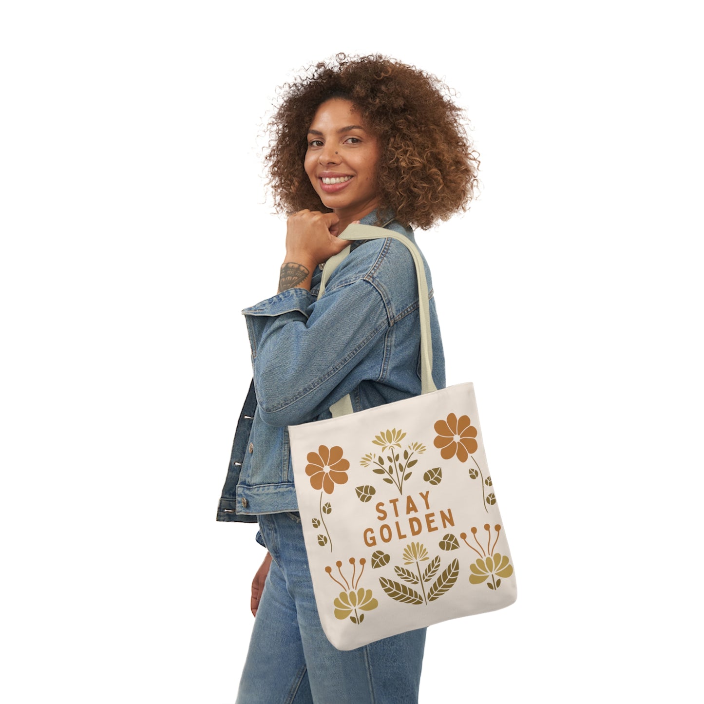Stay Golden Tote Bag