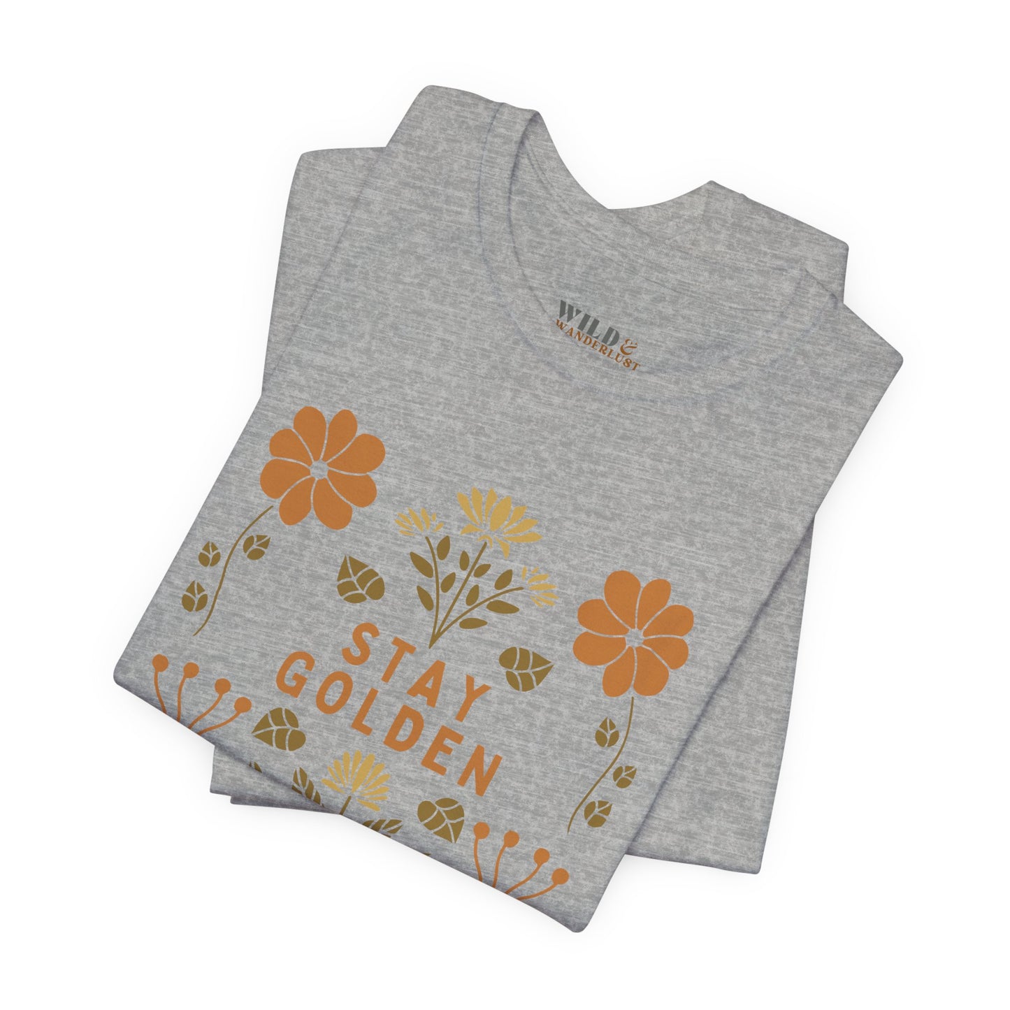Stay Golden Vintage Floral Tee