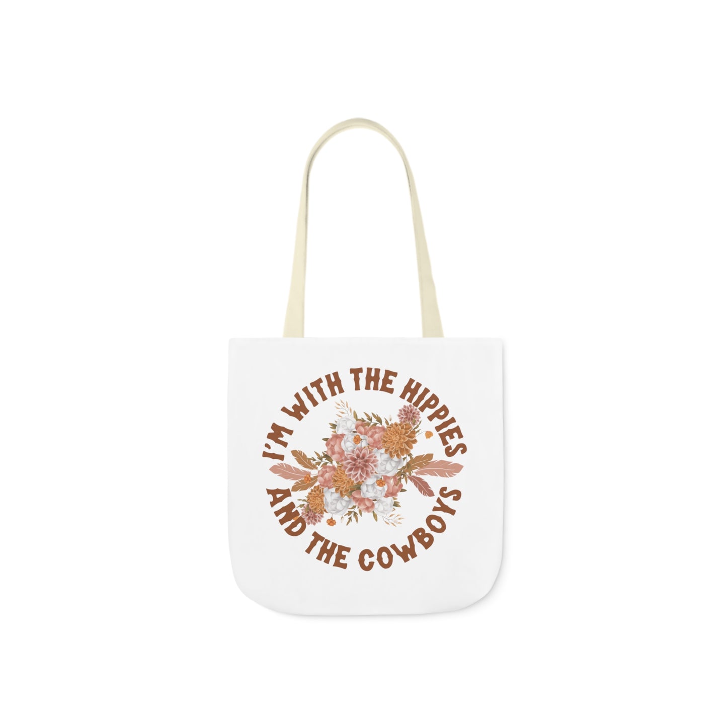 Hippies & the Cowboys Tote Bag