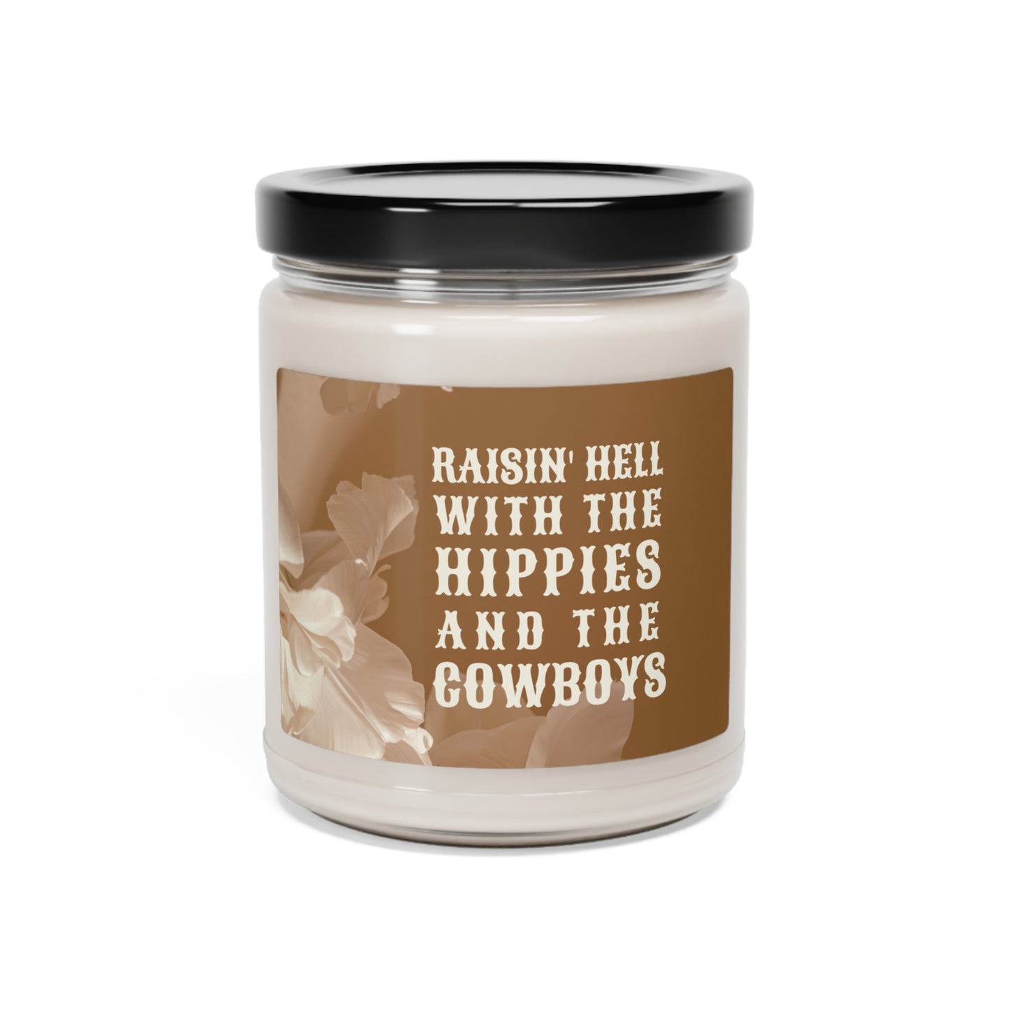 Hippies and the Cowboys Scented Soy Candle, 9oz