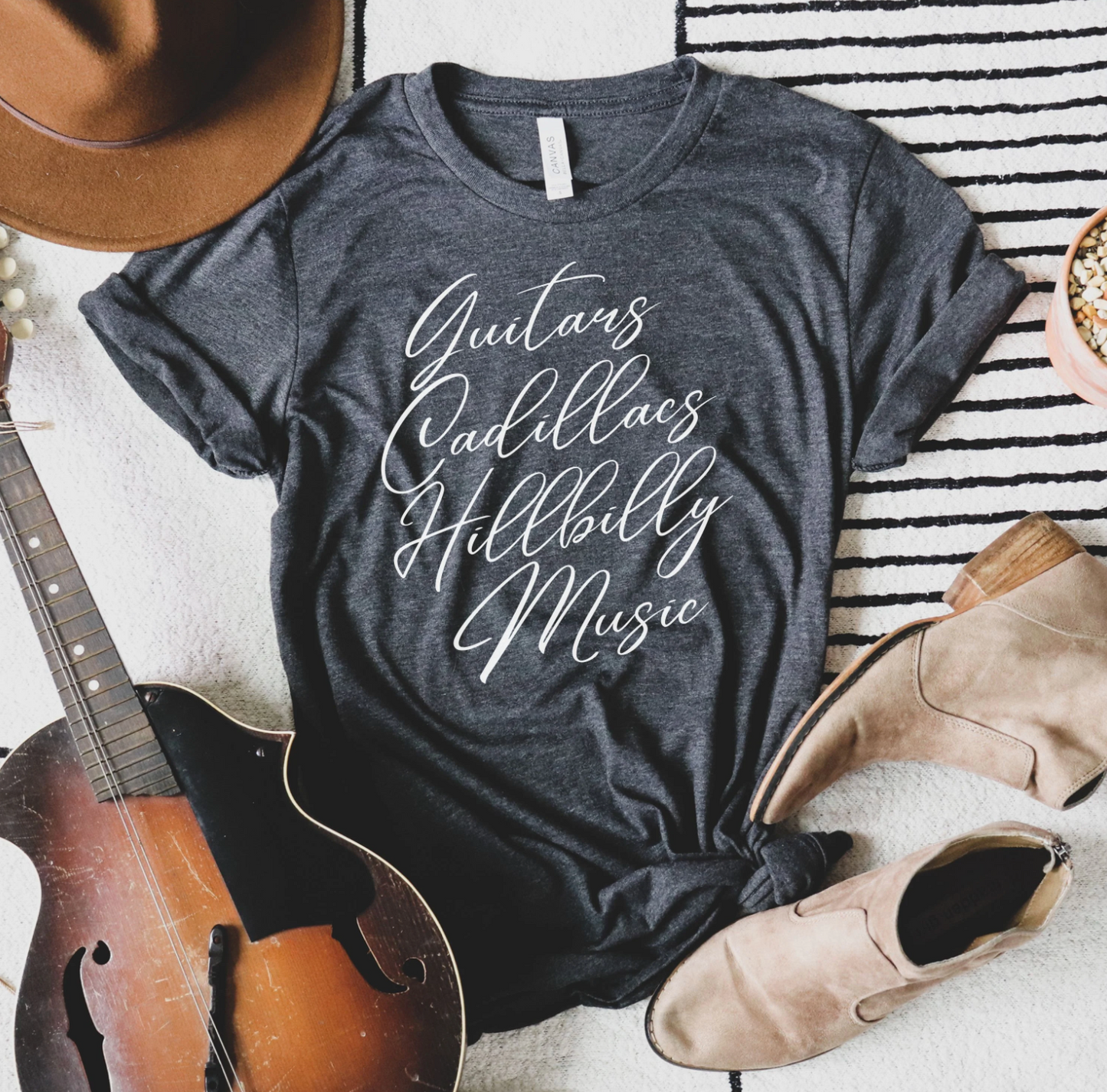 Guitars, Cadillacs, Hillbilly Music Tee