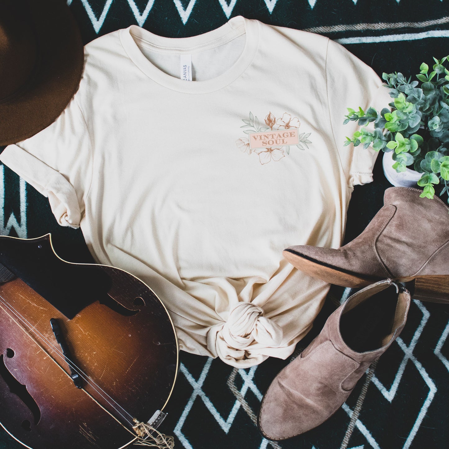 Vintage Soul Floral Tee