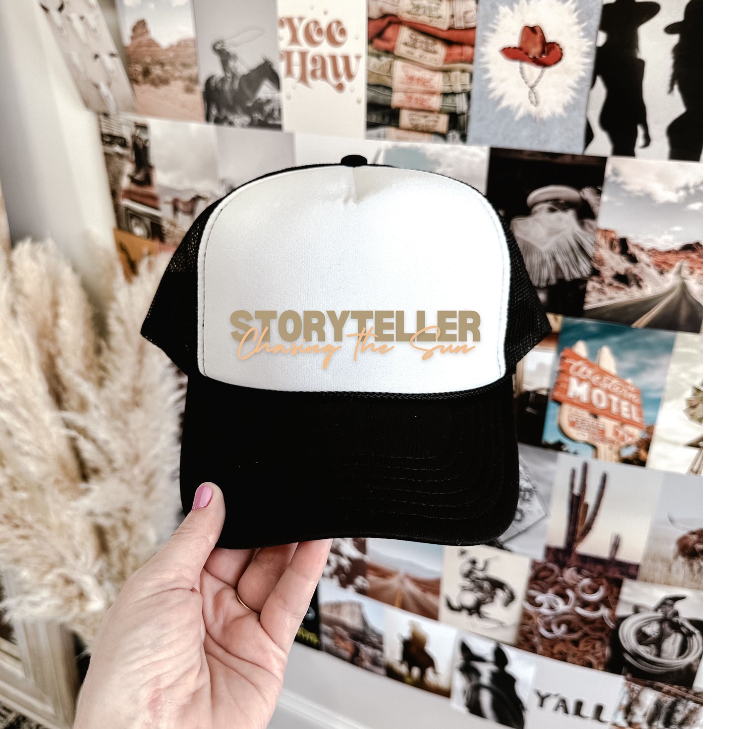 Storyteller Trucker Cap- Forever Chasing the Sun