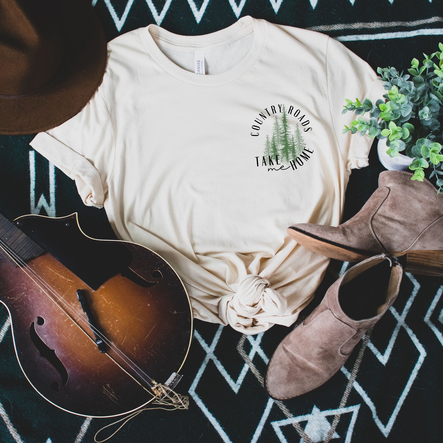 Country Roads Take Me Home Tee