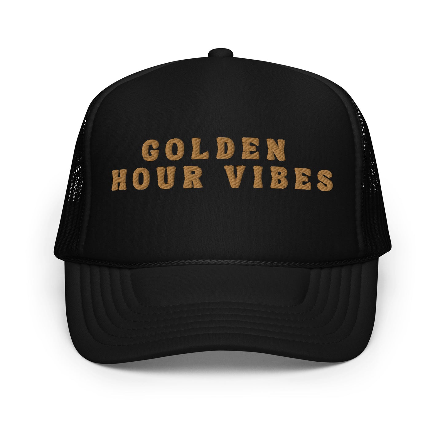 Golden Hour Vibes Foam trucker hat