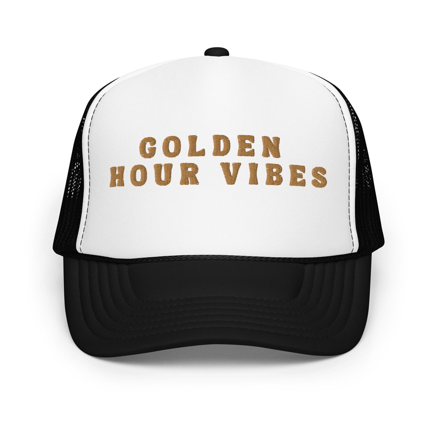 Golden Hour Vibes Foam trucker hat