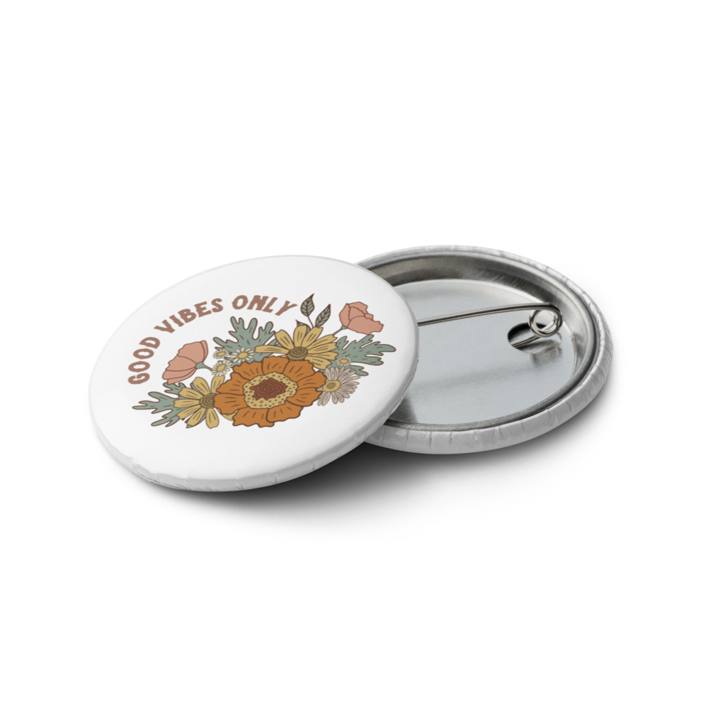Boho Set of pin buttons